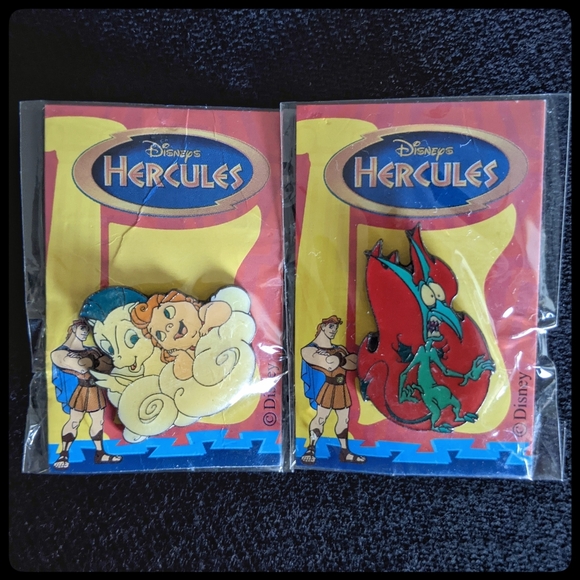 Disney Jewelry - Baby Hercules & Panic ProPins